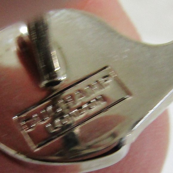 Duchamp London Silver and Black Spiral Snail Cufflinks - Picture 4 of 4